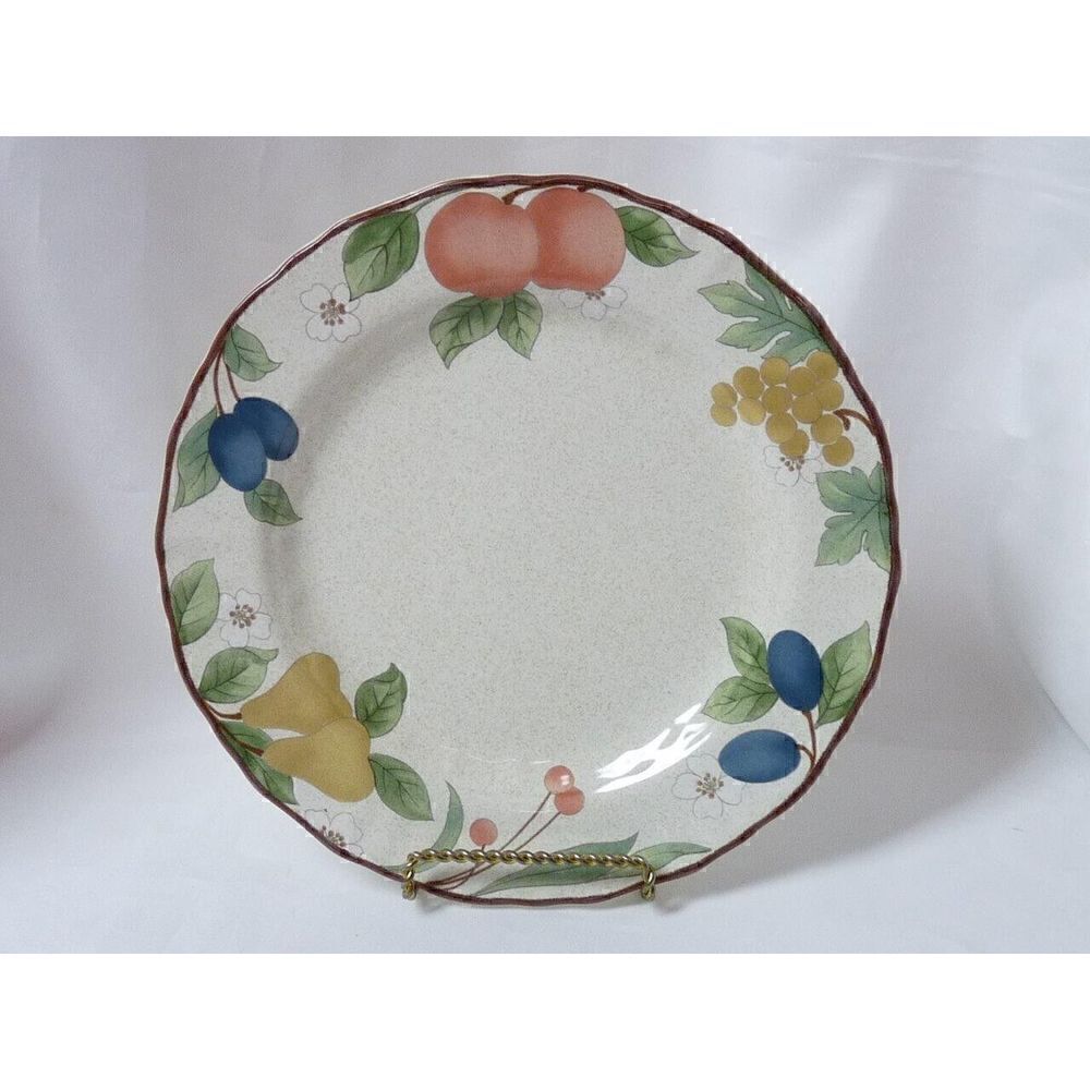 Mikasa Country Classics Fruit Panorama Salad Plates 8-3/8" Pattern DC014